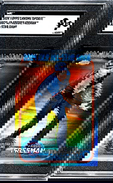 2024 Topps Chrome #ASGC-45 Freddie Freeman All-Star Game SGC 9