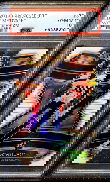 2019 DK METCALF ROOKIE RC 🔥 Select Concourse WHITE Prizm #/35 🔥 PSA 10 - POP 5