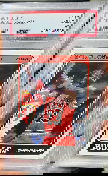 1988 Fleer Michael Jordan PSA 9 MINT