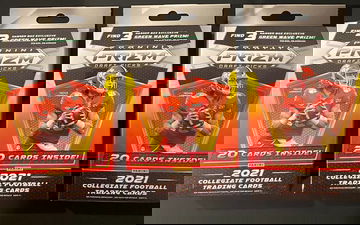 2021 Panini Prizm NFL Draft Picks Hanger Box (x3)