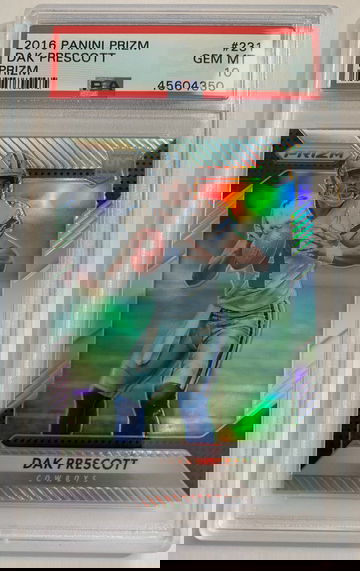 2016 Panini Prizm Dak Prescott PSA 10