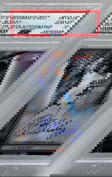 J.J Bleday Bowman's Best Auto PSA 10