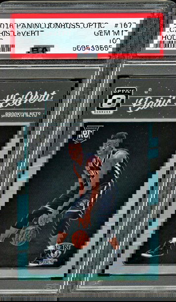 2016-17 Panini Donruss Optic Holo Caris LeVert RC Rookie #167 PSA 10