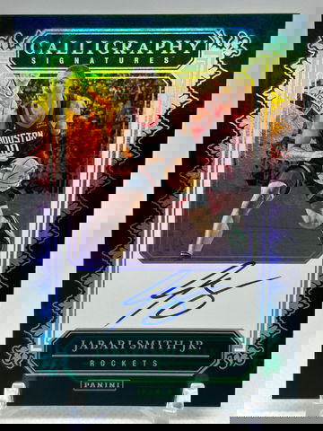 JABARI SMITH JR 2024 CALLIGRAPHY SIGNATURES AUTO