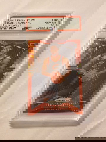 Darius Garland 2019 Prizm Ruby Wave PSA 10