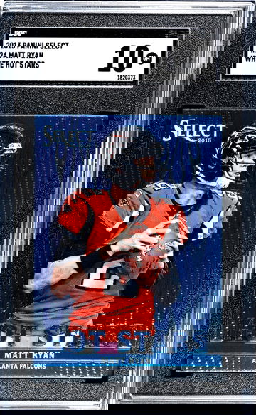 2013 Panini Select #24 Matt Ryan White Hot Stars SGC 10