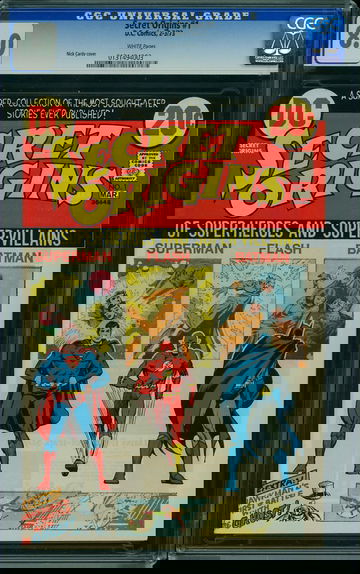 SECRET ORIGINS #1, CGC 8.0 VF