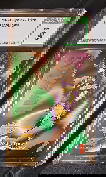 1997-98  Skybox - Z Force  KOBE BRYANT # 88 CSG 9 MINT