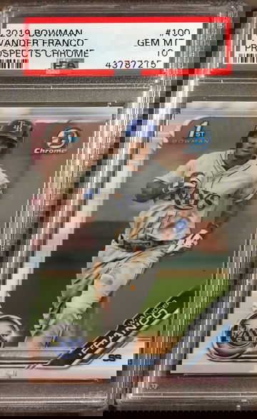 Wander Franco 2019 Bowman Chrome PSA 10