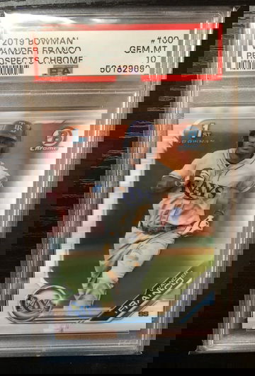 2019 Bowman Chrome Wander Franco PSA 10