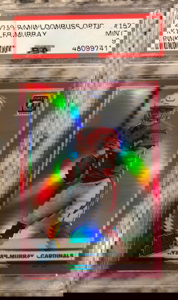 2019 Panini donruss optic Kyler Murray pink Psa 9
