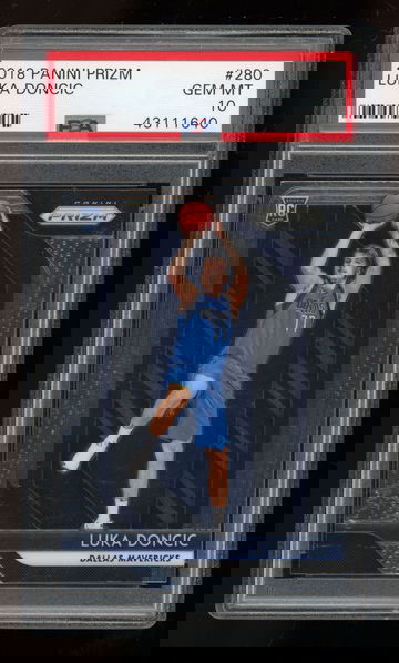 Luka Doncic 2018 Panini Prizm #280 RC PSA 10