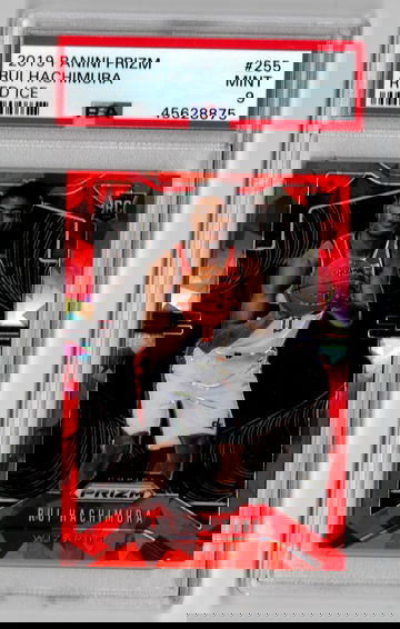 2019 Prizm red Ice Rui Hachimura PSA 9