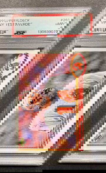 1991 Upper Deck 261 Vinny Testaverde PSA 9 Mint