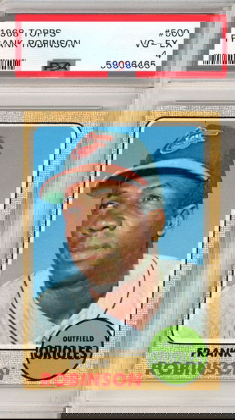 1968 TOPPS FRANK ROBINSON PSA 4