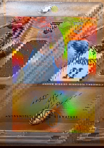 2014-15 Gold Standard Andrew Wiggins Rookie Patch Auto /199