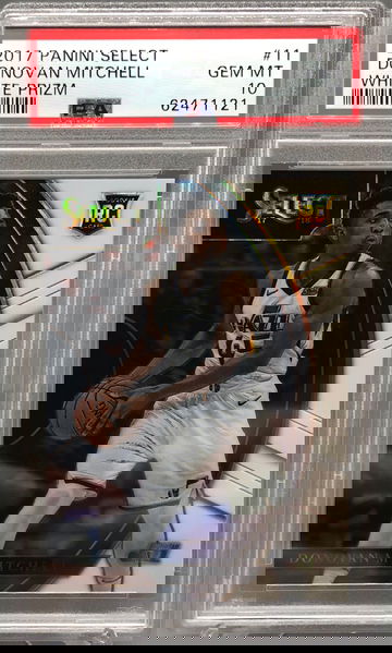 2017 Panini Select Donovan Mitchell White /149 PSA 10