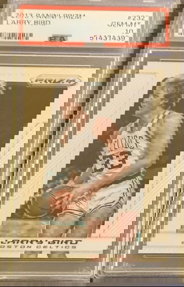 2013 - 14 Panini Prizm Basketball Larry Bird #232. Graded PSA 10 Gem Mint POP 33