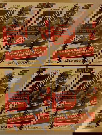 2020 donruss football blaster box (×4)