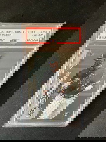 2020 Topps Complete Set Luis Robert Rookie PSA 10