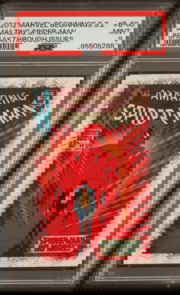 2012 Marvel Beginnings Series 2 Breakthrough Issues the Amazing Spider-Man #B-60 PSA 9