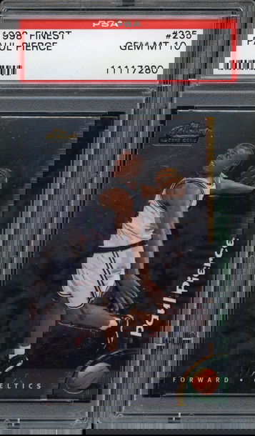 1998 Finest #235 Paul Pierce PSA 10