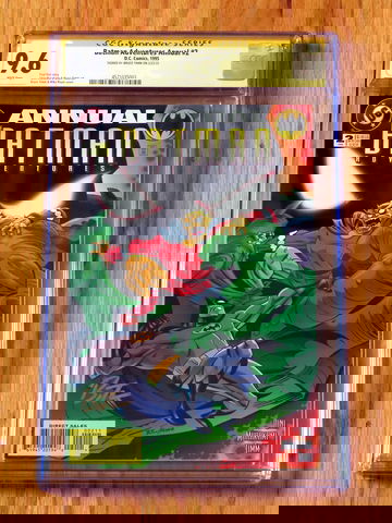 BATMAN ADVENTURES ANNUAL #2 1995 CGC SS 9.6 Signature Series signed Bruce Timm