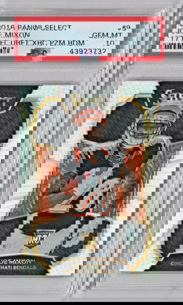 2016 Panini Select 2017 XRC Prizm Redemption Joe Mixon PSA 10 Rookie Refractor