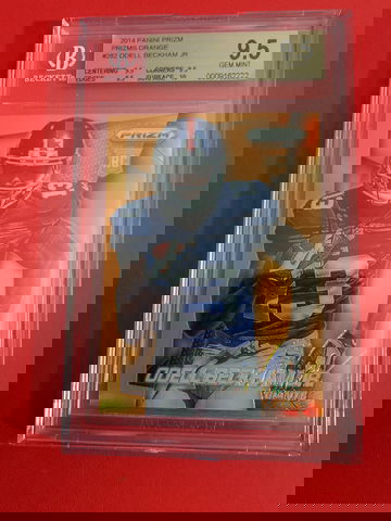 2014 panini Prizm Odell Beckham jr rookie bgs 9.5
