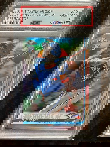 2019 Topps Chrome Vladimir Guerrero Jr Refractor PSA 10 
