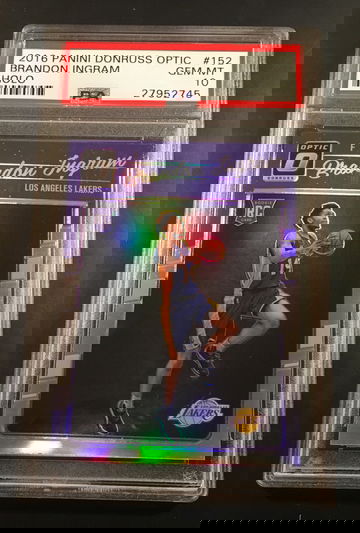 Brandon Ingram Optic Holo Rookie PSA 10