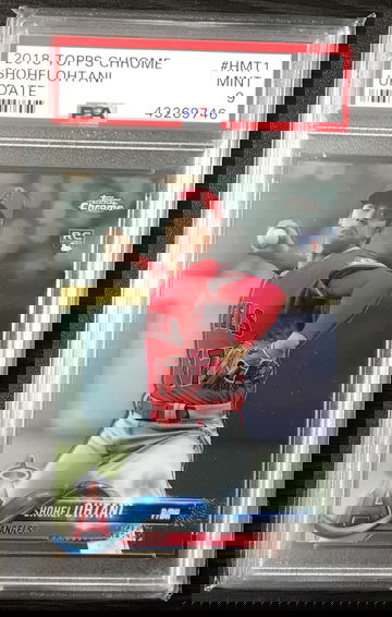 2018 Topps Chrome Update Shohei Ohtani PSA 9