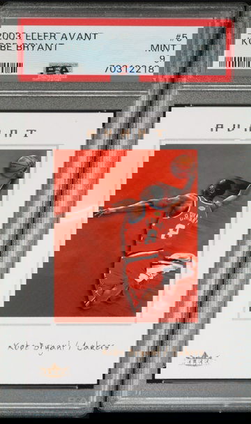 2003 Fleer Avant #5 Kobe Bryant PSA 9 Mint