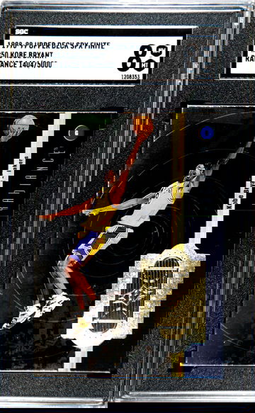 1998-99 Upper Deck SPX Finite Kobe Bryant #50 Radiance #1404/5000 SGC 8