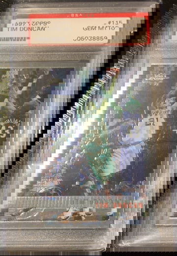 Topps Chrome Tim Duncan RC Rookie