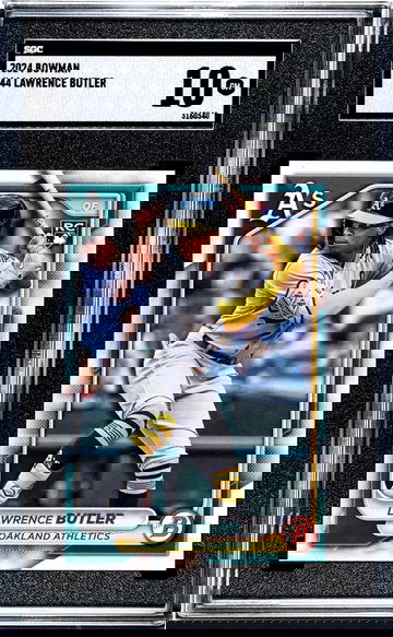 2024 Bowman #44 Lawrence Butler SGC 10