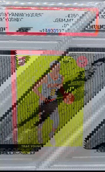 Trae Young 2018 Hoops #250 Rookie RC PSA 10