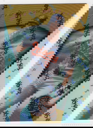 1997 PINNACLE CERTIFIED MIRROR GOLD BRADY ANDERSON # 27 HOF