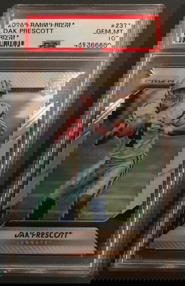 Dak Prescott 2016 RC #231 PSA 10 prizm