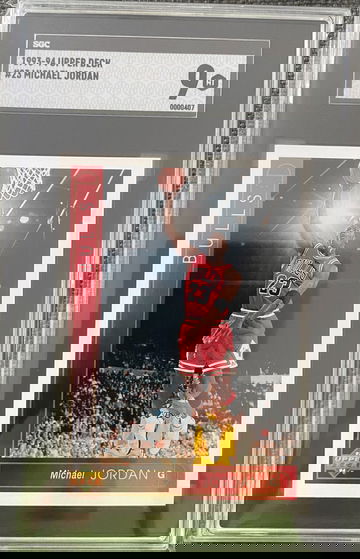 1993 Upper Deck Michael Jordan SGC 9