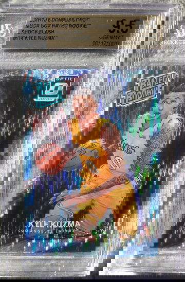 Kyle Kuzma 2017 Donruss Optic Shock Flash BGS 9.5