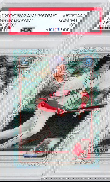 2020 Bowman Chrome Jarren Duran Mega