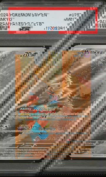 2024 Pokémon Scarlet & Violet Promo Mimikyu #SVP075 Holo PSA 9