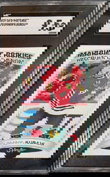 2019-20 OPC Marquee Rookie Dominik Kubalik SGC 9.5 