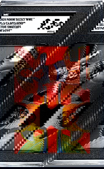 2024 Panini Select Selective Swatches Red Prizm Lash Legend #SW-LLG /99 SGC 9.5