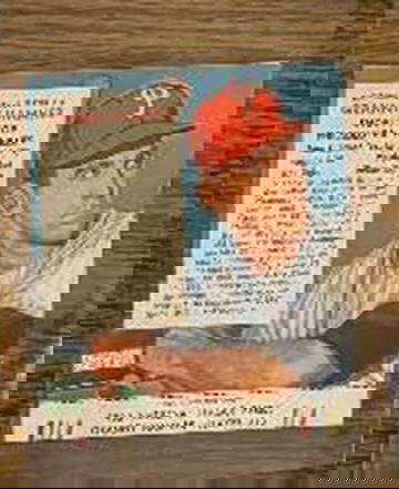 1953 Red Man #18 Granny Hamner with Tab Ex Mt