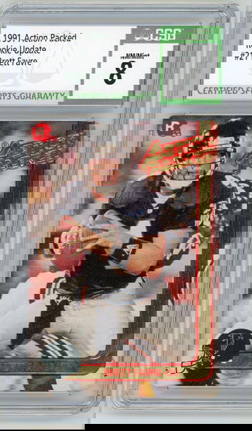 BRETT FAVRE 1991 Action Packed Rookie Update Rc #21 CSG 8