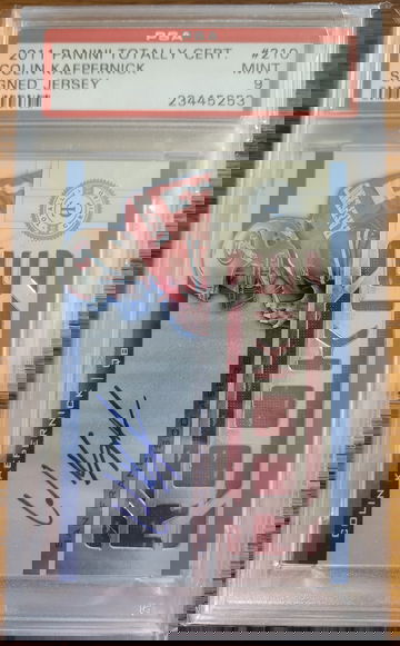 Colin Kaepernick 2011 Totally Certified RPA /399 PSA 9 Mint