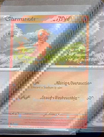 Charmander 4/165 Cosmo Holo Promo