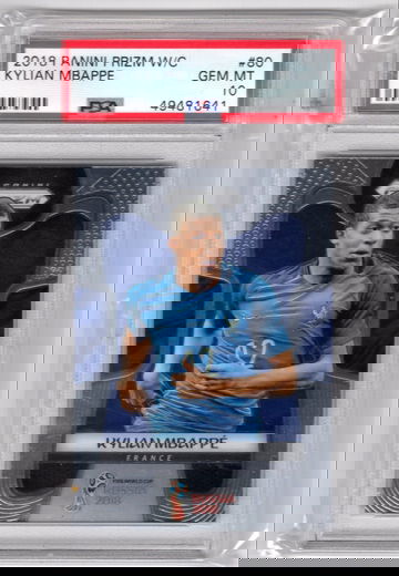 Kylian Mbappe 2018 Panini Prizm World Cup RC Rookie #80 PSA 10